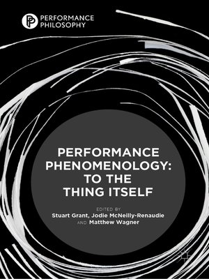 cover image of Performance Phenomenology